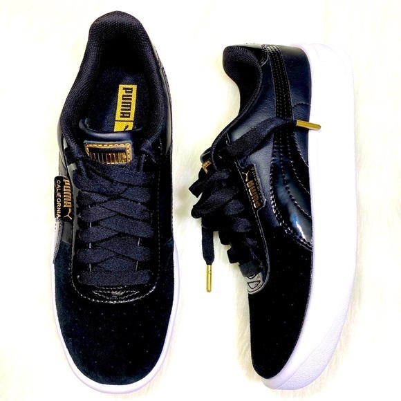 Puma Shoes - Black Puma Flatform Sneakers Womens Fenty Creepers Leather Shoes Rihanna y2k 8.5